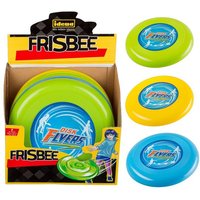 Idena Frisbee gelb grün blau Ø19cm 3fach sortiert von Idena
