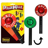 Idena Polizeikelle rot/grün Ø10cm doppelte Lichtfunktion von Idena