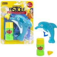 Idena Seifenblasenpistole Delphin inkl. Seifenblasenflüssigkeit von Idena