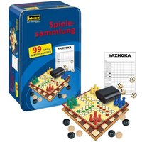Idena Spielesammlung 99 Spielmöglichkeiten Metallbox Idena Spielesammlung 99 Spielmöglichkeiten Metallbox von Idena
