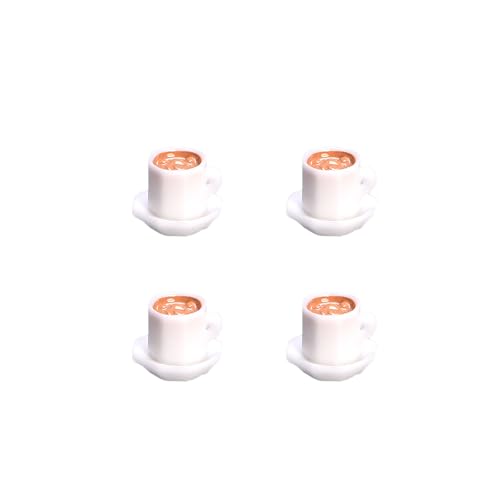 ieron Simulation Teetasse Miniatur Kaffee Milch Tee Tasse mit Tassenablage für Puppenhaus Dekoration ieron Simulation Teetasse Miniatur Kaffee Milch Tee Tasse mit Tassenablage für Puppenhaus Dekoration von Ieron