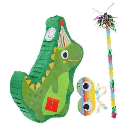 1 Satz Dinosaurier Piñata für Geburtstagsfeiern Teilig Dinosaurier Augenmaske Dekoration für Kindergeburtstage Feste und Partys und Fotorequisiten für Unvergessliche von ifundom
