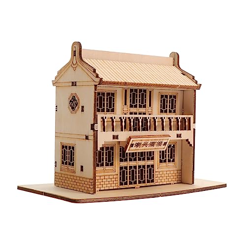 1 Satz Holzmodell Puzzle Spielzeugset für DIY Restaurant Design Zubehör Kreatives Lernspielzeug Geduld und Handwerklichen Fähigkeiten 1 Satz Holzmodell Puzzle Spielzeugset für DIY Restaurant Design Zubehör Kreatives Lernspielzeug Geduld und Handwerklichen Fähigkeiten von ifundom
