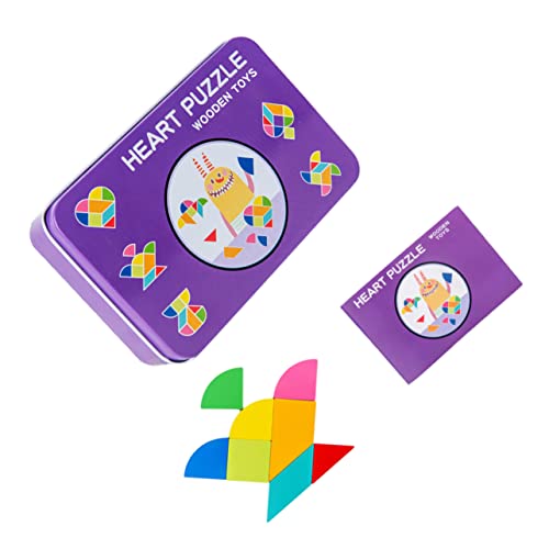 1 Satz Holzpuzzle mit Geometrischen Formen für Tangram Bunten Farben mit Aufbewahrungsbox für Jungen Kreativität und Geduld 1 Satz Holzpuzzle mit Geometrischen Formen für Tangram Bunten Farben mit Aufbewahrungsbox für Jungen Kreativität und Geduld von ifundom