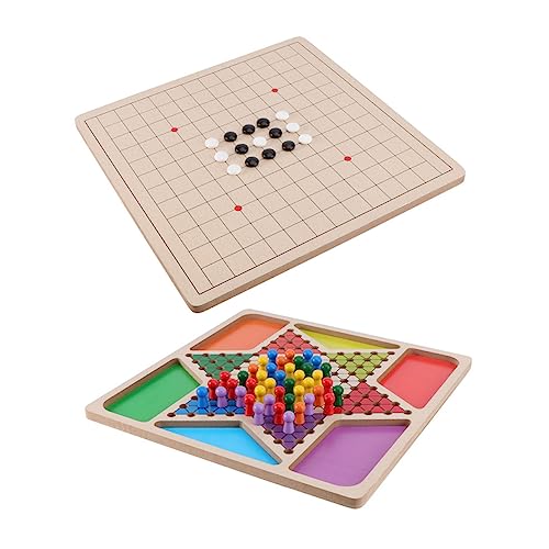 1 Satz Holzspielzeug für Schach und Gobang Lernspiel Fördert Logisches Familienspiel für Harmonisches Hochwertiges und Sicheres Material Perfektes für Jungen 1 Satz Holzspielzeug für Schach und Gobang Lernspiel Fördert Logisches Familienspiel für Harmonisches Hochwertiges und Sicheres Material Perfektes für Jungen von ifundom