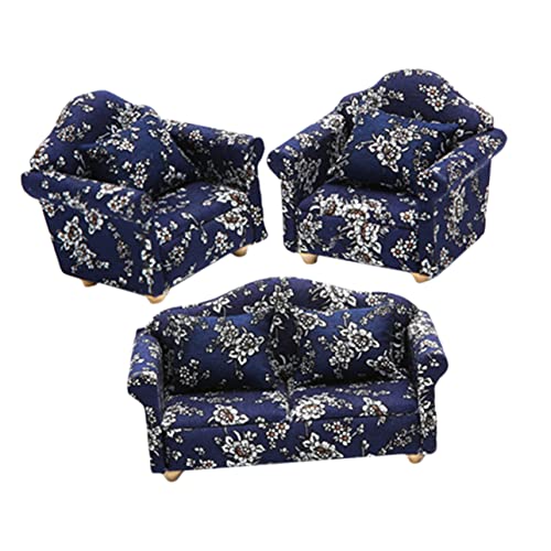 ifundom Realistisches Mini-Sofa Für Puppenhaus 3 Stück Maßstab 112 Miniaturmöbel Wohnkultur Zubehör ifundom Realistisches Mini-Sofa Für Puppenhaus 3 Stück Maßstab 112 Miniaturmöbel Wohnkultur Zubehör von ifundom