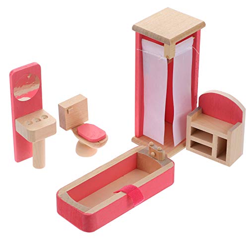 ifundom Dekoratives Spielhaus-möbel-spielzeugset – Mini- 1 Set Aus Holz Filigrane Möbel Ideal Für Kinderpartys ifundom Dekoratives Spielhaus-möbel-spielzeugset – Mini- 1 Set Aus Holz Filigrane Möbel Ideal Für Kinderpartys von ifundom