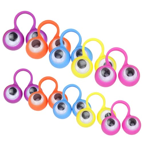 10St Party für für Farbenfrohes spielzeuge Children Toys Augapfelringe Kinderspielzeug Bildungsspielzeug Fingerspielzeug Plastik ifundom 10St Party für für Farbenfrohes spielzeuge Children Toys Augapfelringe Kinderspielzeug Bildungsspielzeug Fingerspielzeug Plastik ifundom von ifundom