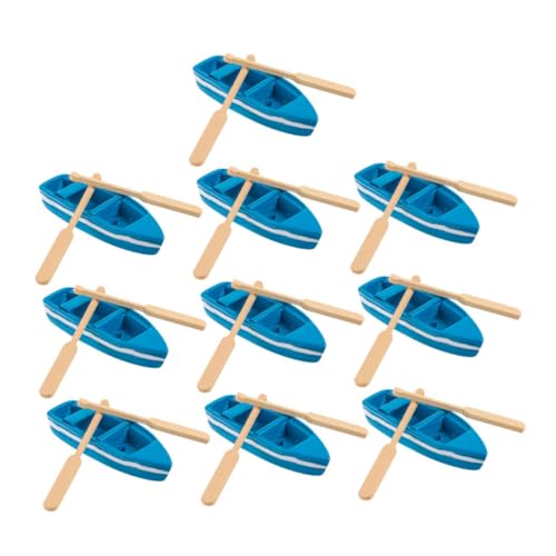 10er-Set Miniatur-puppenhausboote: Mini-fischeryacht-Modell, Mediterrane Harz-Desktop-Figuren, mikrolandschaft, Puppenhaus-zubehör 10er-Set Miniatur-puppenhausboote: Mini-fischeryacht-Modell, Mediterrane Harz-Desktop-Figuren, mikrolandschaft, Puppenhaus-zubehör von ifundom