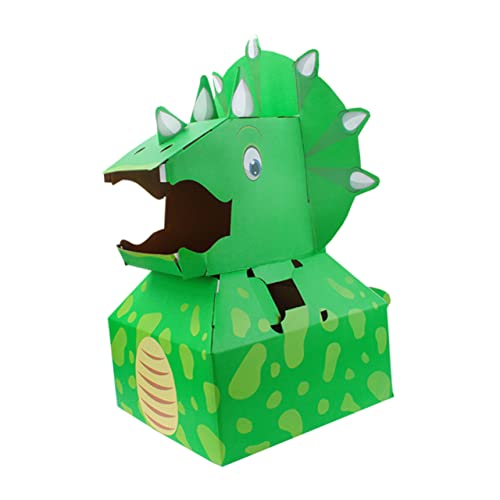 ifundom Dinosaurier Kleidung Papier Karton Spielzeug Kinder Kreative Gebäude Set Im Freien Spielen Spielzeug Hand Flexibilität ifundom Dinosaurier Kleidung Papier Karton Spielzeug Kinder Kreative Gebäude Set Im Freien Spielen Spielzeug Hand Flexibilität von ifundom