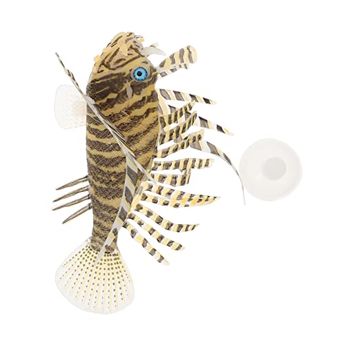 ifundom Silikon Fisch Dekoration Aquarium Ornament mit Saugnapf Künstlicher Kleiner Fisch für Aquarien Leicht zu Pflegen Kreative ifundom Silikon Fisch Dekoration Aquarium Ornament mit Saugnapf Künstlicher Kleiner Fisch für Aquarien Leicht zu Pflegen Kreative von ifundom