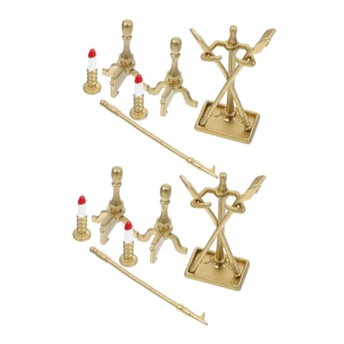2 Sets Puppenhaus Miniatur Kamin Set Puppenhaus Goldene Leuchter Miniatur Kamin Zubehör Puppe Haus Schreibtisch Ornament Goldene 2 Sets Puppenhaus Miniatur Kamin Set Puppenhaus Goldene Leuchter Miniatur Kamin Zubehör Puppe Haus Schreibtisch Ornament Goldene von ifundom