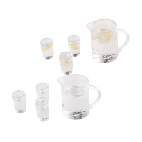 2Sätze Wasser und Set für Puppenhaus Teiliges Zubehör mit Krug für Kreative Dekoration und Rollenspiele Miniaturszenen 2Sätze Wasser und Set für Puppenhaus Teiliges Zubehör mit Krug für Kreative Dekoration und Rollenspiele Miniaturszenen von ifundom