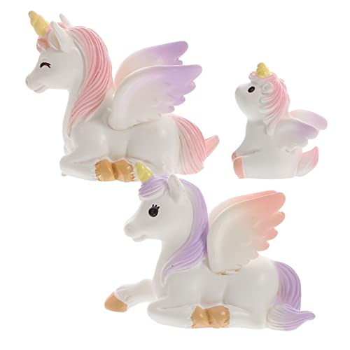 ifundom 3 Stück Einhorn Harz Figuren Kleiner Garten Dekoration Einhorn Kuchendekoration Entzückendes Harz Tiermodell für Kreative Gartenlandschaften ifundom 3 Stück Einhorn Harz Figuren Kleiner Garten Dekoration Einhorn Kuchendekoration Entzückendes Harz Tiermodell für Kreative Gartenlandschaften von ifundom