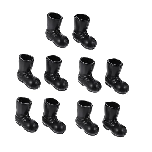 5Paare Weihnachtsmann Schuhe Kreative Dekoration für Puppenhaus Hochwertige Weihnachtsdeko Geschenkidee für Freunde und Familie 5Paare Weihnachtsmann Schuhe Kreative Dekoration für Puppenhaus Hochwertige Weihnachtsdeko Geschenkidee für Freunde und Familie von ifundom