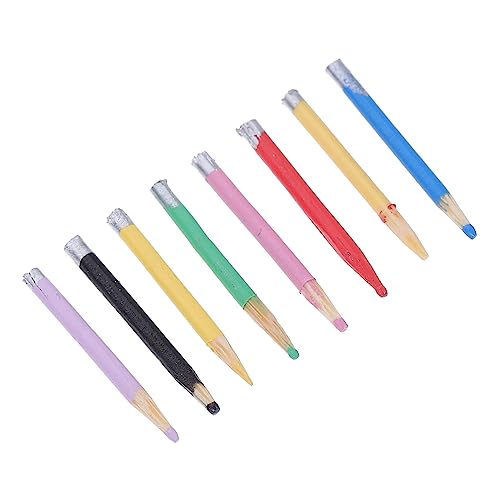 ifundom 1:12 Maßstab Mini Bunten Bleistift 8 Stück Miniatur Bleistift Für Puppenhaus Modell Zubehör ifundom 1:12 Maßstab Mini Bunten Bleistift 8 Stück Miniatur Bleistift Für Puppenhaus Modell Zubehör von ifundom
