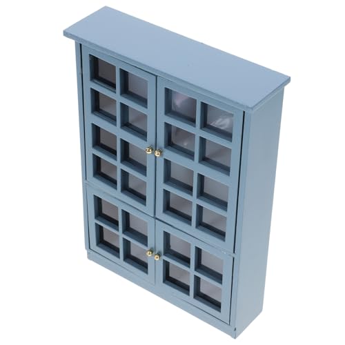 Holzschrank für Puppenhaus Dekorativer Schrank mit Türen für Schlafzimmer Wohnzimmer und Miniaturmöbel für DIY Puppenhaus Dekoration Holzschrank für Puppenhaus Dekorativer Schrank mit Türen für Schlafzimmer Wohnzimmer und Miniaturmöbel für DIY Puppenhaus Dekoration von ifundom