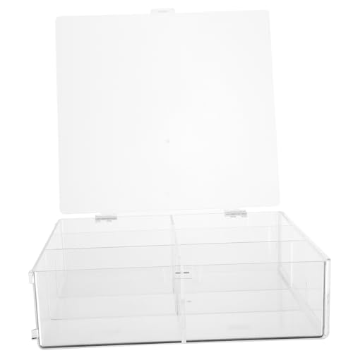 Karten Aufbewahrungsbox mit Deckel Multifunktionale Kunststoff für Postkarten und Karten Stabile Struktur für Optimale Organisation und Schutz Karten Aufbewahrungsbox mit Deckel Multifunktionale Kunststoff für Postkarten und Karten Stabile Struktur für Optimale Organisation und Schutz von ifundom