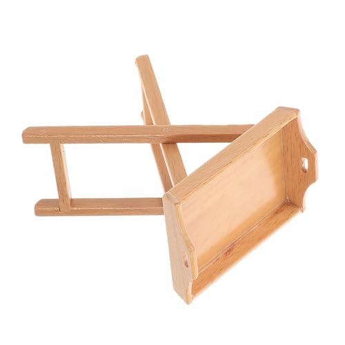 Miniatur-serviertabletts Für Puppenhaus, Puppenhaus-küchenmöbelmodell, Mini-servierplatte Aus Holz, Mini-gemüseregal Für Puppenhaus-Dekoration Im Maßstab 1:12 von ifundom