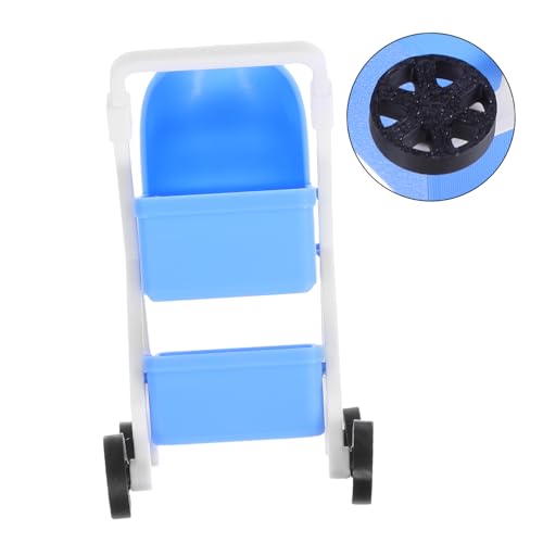 Puppenhaus-Kinderwagen: Puppenwagen Mit Realistischem Design – Verschönert Die Puppenhaus-Dekoration – Ideal Für Rollenspiele Und Sammlerstücke Für Kinder von ifundom