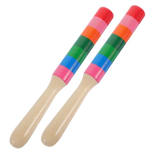 ifundom 1 Paar Rhythmusstock Rhythmusstöcke aus Holz musikalische Stöcke Instrumentenzubehör Musikinstrumente-Stick Zubehör für Schlaginstrumente Musikstöcke hölzern von ifundom