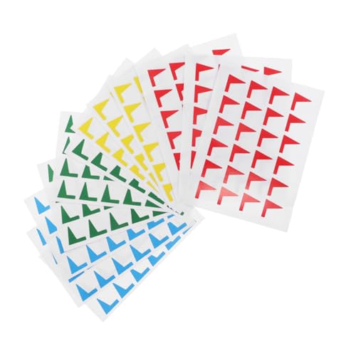 ifundom 1 Packung Selbstklebende Indexregisterkarten Kleine Flaggenaufkleber Seitenmarkierungen Notizregisterkarten Buchflaggenregisterkarten Streifenindexmarkierung Klassifizierung ifundom 1 Packung Selbstklebende Indexregisterkarten Kleine Flaggenaufkleber Seitenmarkierungen Notizregisterkarten Buchflaggenregisterkarten Streifenindexmarkierung Klassifizierung von ifundom