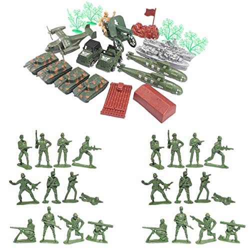 ifundom 120-teiliges 5-cm-Soldaten-spielzeugset Aus Sicherem Kunststoff Pädagogisches Spielzeug Für Jungen Und Mädchen Lustiges Spiel ifundom 120-teiliges 5-cm-Soldaten-spielzeugset Aus Sicherem Kunststoff Pädagogisches Spielzeug Für Jungen Und Mädchen Lustiges Spiel von ifundom