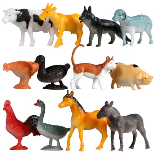 ifundom Animal Farm Set Spielzeug Robustes PVC-Spielzeug für Kleinkinder Sensorisches Lernspielzeug ifundom Animal Farm Set Spielzeug Robustes PVC-Spielzeug für Kleinkinder Sensorisches Lernspielzeug von ifundom