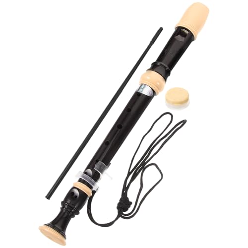 ifundom Deutsche Sopranblockflöte Für Jungen Und Mädchen 8-Loch-Klarinette Instrument Für Anfänger Traditionelles Design Kunststoff-blasinstrument Schüler-übungsklarinette von ifundom
