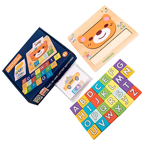 ifundom Interaktives Alphabet-Set Aus Holz Zauberspiel Spielzeug Für Jungen Und Mädchen Lernen Und Spaß von ifundom