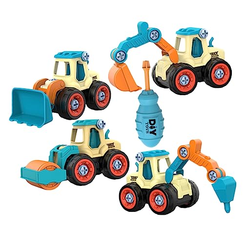 ifundom Lernspielzeug Für Kinder Bauen Spielen Baufahrzeuge Spielzeug Für Jungen Mädchen Kleiner Bagger ifundom Lernspielzeug Für Kinder Bauen Spielen Baufahrzeuge Spielzeug Für Jungen Mädchen Kleiner Bagger von ifundom