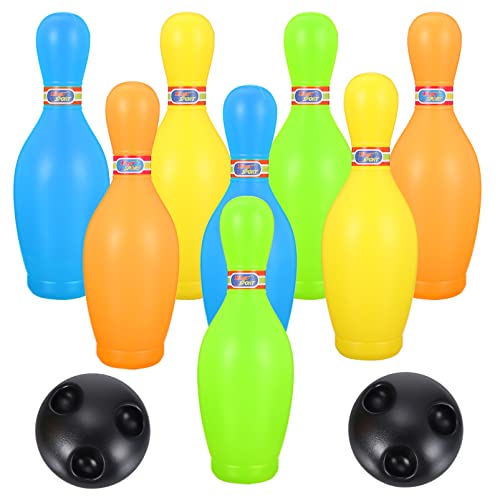 ifundom 1 Satz Bowlingkugel Bowling Set kegelspiel spielset für draußen kinderspielzeug Lernspielzeug für Kleinkinder Bowling- für Plastik ifundom 1 Satz Bowlingkugel Bowling Set kegelspiel spielset für draußen kinderspielzeug Lernspielzeug für Kleinkinder Bowling- für Plastik von ifundom
