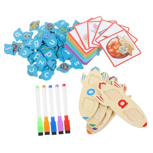 ifundom 1 Satz Briefe Klassifizierungspflicht Alphabet-Puzzle- Lernen Alphabet-Buchstabierspiele für kinderbrief Lernen blöcke Lernspielzeug hölzern von ifundom