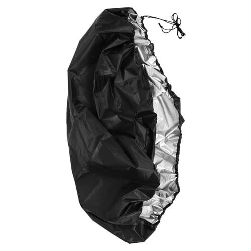 ifundom 1 Satz Bunkerabdeckung Sandkastenabdeckung Sandkasten-poolabdeckung Sandkastenschutz Wasserdicht Kind Grube Klein Sandkastenüberdachung Mit Kordelzug Black Polyester (Polyester) von ifundom