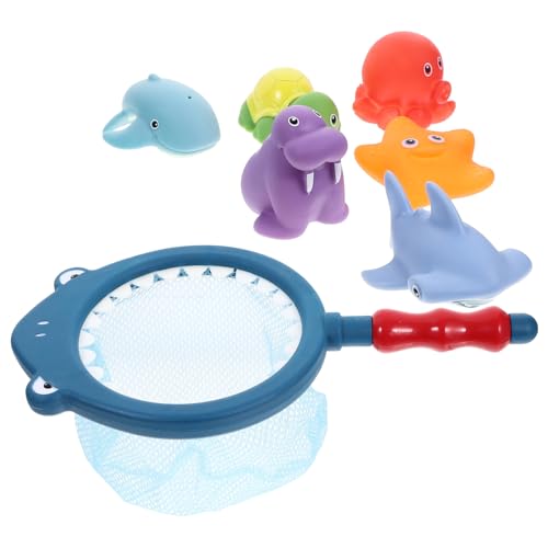 ifundom Fischernetz-badespielzeug Thermochromes Tierspielzeug Für Kinder Badespielzeug Mit Wasserspray Für Jungen Und Mädchen ifundom Fischernetz-badespielzeug Thermochromes Tierspielzeug Für Kinder Badespielzeug Mit Wasserspray Für Jungen Und Mädchen von ifundom