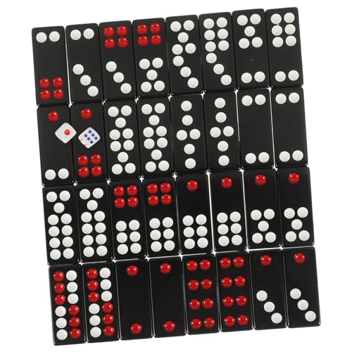 ifundom 1 Satz Chinese Paigow Spielset Traditionelles Brettspiel mit Hochwertigen Fliesen für Familien und Partys für Gesellige Abende und Unterhaltung mit Freunden ifundom 1 Satz Chinese Paigow Spielset Traditionelles Brettspiel mit Hochwertigen Fliesen für Familien und Partys für Gesellige Abende und Unterhaltung mit Freunden von ifundom