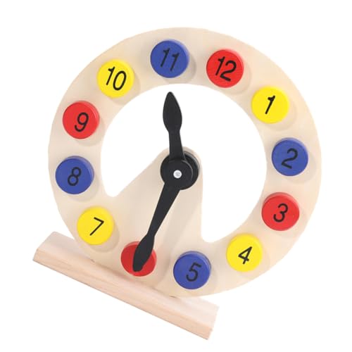 ifundom 1 Satz Clocks für Uhr Babies kauspielzeug holzspielsachen Babys + Toys for babyspielzeug Bambus ifundom 1 Satz Clocks für Uhr Babies kauspielzeug holzspielsachen Babys + Toys for babyspielzeug Bambus von ifundom
