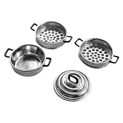 ifundom 1 Satz Dampfer-Modell Fröhliche Simulationstöpfe Minikocher Für Küchensimulationstöpfe Mini-kochgeschirr Pädagogische Töpfe Fröhlicher Minikocher Silver Legierung ifundom 1 Satz Dampfer-Modell Fröhliche Simulationstöpfe Minikocher Für Küchensimulationstöpfe Mini-kochgeschirr Pädagogische Töpfe Fröhlicher Minikocher Silver Legierung von ifundom
