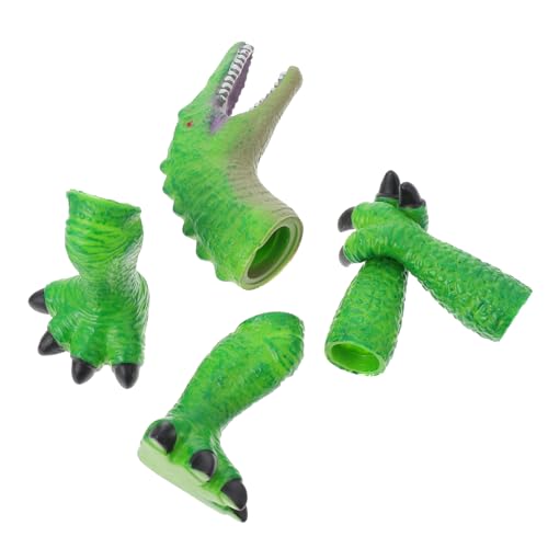 ifundom 1 Satz Dinosaurier-Fingerpuppe Dinosaurierbuch Dinosaurier-Party Fingerpuppen Dino kinderspielzeug saurier Funny Toys Tiere Marionette realistische Krallen Vinyl Green ifundom 1 Satz Dinosaurier-Fingerpuppe Dinosaurierbuch Dinosaurier-Party Fingerpuppen Dino kinderspielzeug saurier Funny Toys Tiere Marionette realistische Krallen Vinyl Green von ifundom