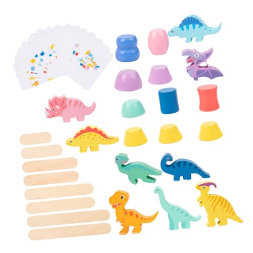 ifundom 1 Satz Dinosaurier-bausteinspielzeug Gleichgewichtsblöcke Für Stapelblöcke Lernspielzeug Für Kinderspielzeug Für Den Haushalt Cartoon- Colorful Papierkarte ifundom 1 Satz Dinosaurier-bausteinspielzeug Gleichgewichtsblöcke Für Stapelblöcke Lernspielzeug Für Kinderspielzeug Für Den Haushalt Cartoon- Colorful Papierkarte von ifundom