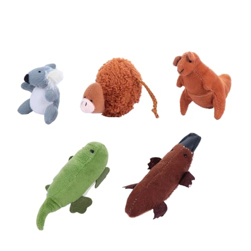 ifundom 1 Satz Fingerpuppe Cartoon-Puppen Kurzer Plüsch ifundom 1 Satz Fingerpuppe Cartoon-Puppen Kurzer Plüsch von ifundom