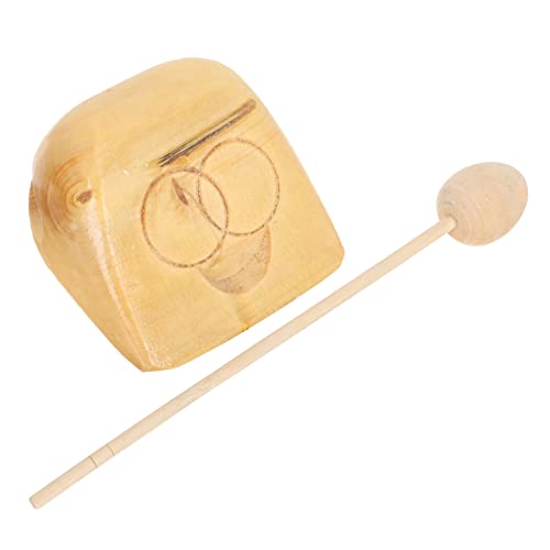 ifundom 1 Satz Fisch-Musikinstrument aus Holz Handgebet tibetisch Rhythmusspielzeug für Kinder Musikinstrumente Kinderspielzeug Spielset aus Holz Spielzeug für Kleinkinder Lernspielzeug von ifundom
