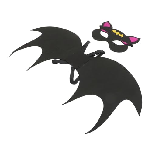ifundom 1 Satz Fledermausmaske verkleiden Fledermaus verkleiden Fledermausmaske für Cosplay Halloween Costume Halloween Kleidung Fledermauskostüm Fledermausmaske für Filzstoff Black ifundom 1 Satz Fledermausmaske verkleiden Fledermaus verkleiden Fledermausmaske für Cosplay Halloween Costume Halloween Kleidung Fledermauskostüm Fledermausmaske für Filzstoff Black von ifundom