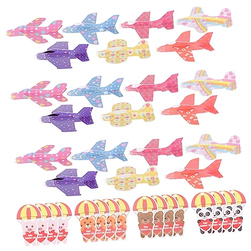 ifundom 1 Satz Flugzeug-Gruß Karte schokoei basteln für Planes Valentinstagsgeschenk Toys Grußkarten Valentinsgeschenke für Valentinstag Schaum ifundom 1 Satz Flugzeug-Gruß Karte schokoei basteln für Planes Valentinstagsgeschenk Toys Grußkarten Valentinsgeschenke für Valentinstag Schaum von ifundom
