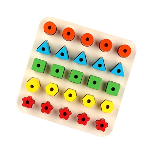 ifundom 1 Satz Form passendes Kinderspielzeug Puzzles zum Sortieren von Formen und Farben Motorikspielzeug für -jährige aus Holz geometrisches Rätsel hölzern ifundom 1 Satz Form passendes Kinderspielzeug Puzzles zum Sortieren von Formen und Farben Motorikspielzeug für -jährige aus Holz geometrisches Rätsel hölzern von ifundom