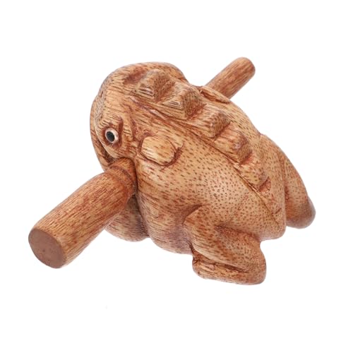 ifundom 1 Satz Froschförmiges Holz Percussion Instrument Umweltschonendes für Musikalischen Früherziehung Eltern Interaktion Langlebig und Sicher im Gebrauch ifundom 1 Satz Froschförmiges Holz Percussion Instrument Umweltschonendes für Musikalischen Früherziehung Eltern Interaktion Langlebig und Sicher im Gebrauch von ifundom