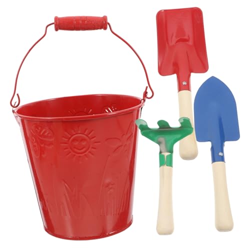 ifundom 1 Satz Gartenschaufel Mini- Gartengeräte Für Gartenhandwerkzeuge Kleiner Gartenrechen Für Für Den Strand Sandstrandspielzeug Holz Yellow von ifundom