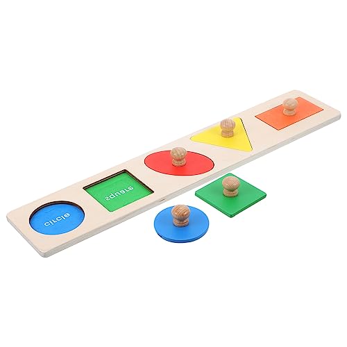 ifundom 1 Satz Geometrische Tafeln Puzzle rätselbuch + Babyspielzeug Kleinkindspielzeug Nagelknipser puzzlekleber Steckpuzzle für Kleinkinder Kleinkind formt Rätsel Holz ifundom 1 Satz Geometrische Tafeln Puzzle rätselbuch + Babyspielzeug Kleinkindspielzeug Nagelknipser puzzlekleber Steckpuzzle für Kleinkinder Kleinkind formt Rätsel Holz von ifundom