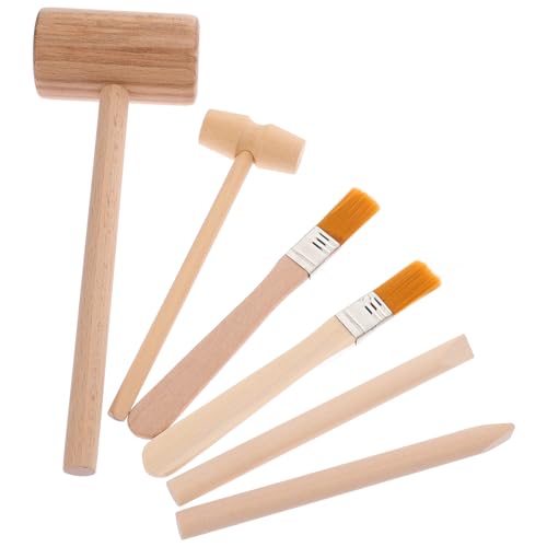 ifundom 1 Satz Grabwerkzeuge Ausgrabungsspielzeug Kleine Grabbürste Meißelhammer Lernspielzeugwerkzeuge ifundom 1 Satz Grabwerkzeuge Ausgrabungsspielzeug Kleine Grabbürste Meißelhammer Lernspielzeugwerkzeuge von ifundom