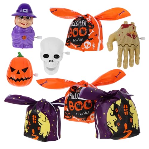 ifundom 1 Satz Halloween- Gruseliges Halloween- Halloween-uhrwerk- Aufziehbares Aufzieh Halloween-partygeschenke Kinderspielzeug Abs von ifundom